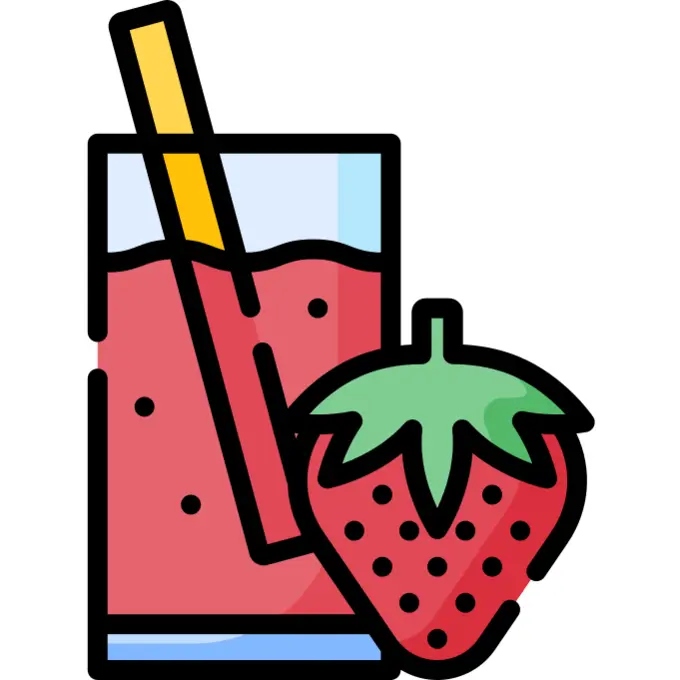 Strawberry juice