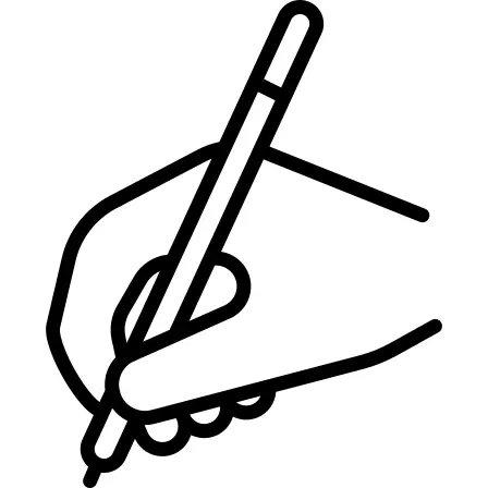 Hand and Pen