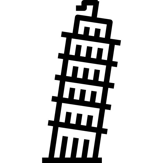 Leaning tower of pisa