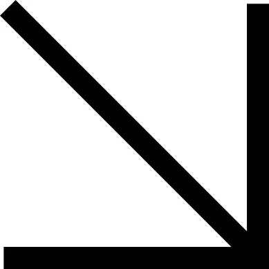Diagonal arrow
