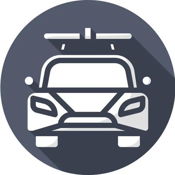 警车