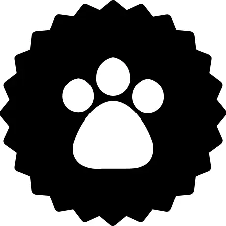 Paw sticker