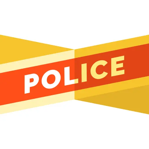 Police line