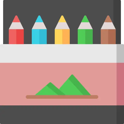 Colored pencils
