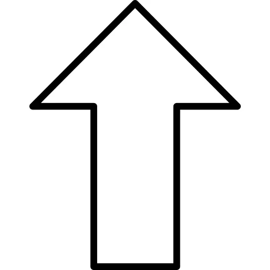 向上箭头