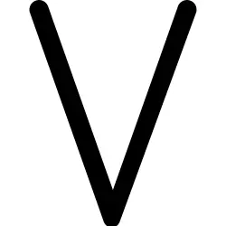 V