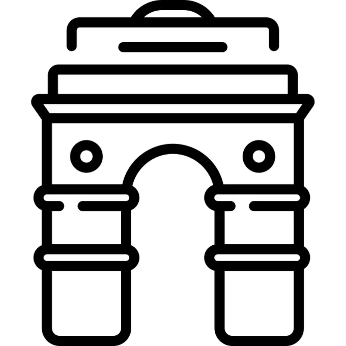 Gate of india