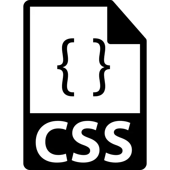 Css file format symbol