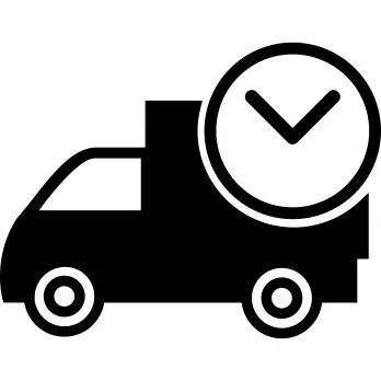 Delivery time, IOS 7 interface symbol