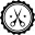 Scissors badge