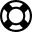 Help lifeguard symbol
