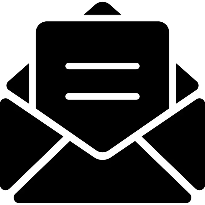 Email opened envelope