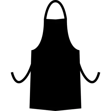 Apron silhouette