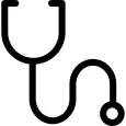 Stethoscope outline variant