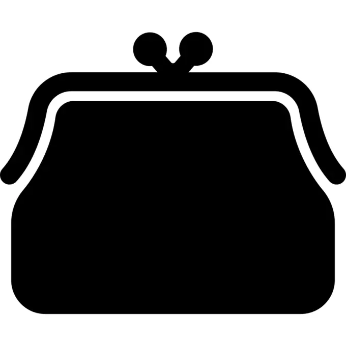 Feminine fashion handbag for money