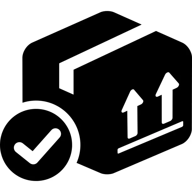 Delivered box verification symbol