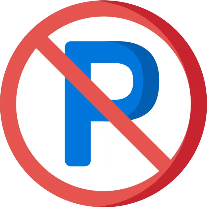 No parking