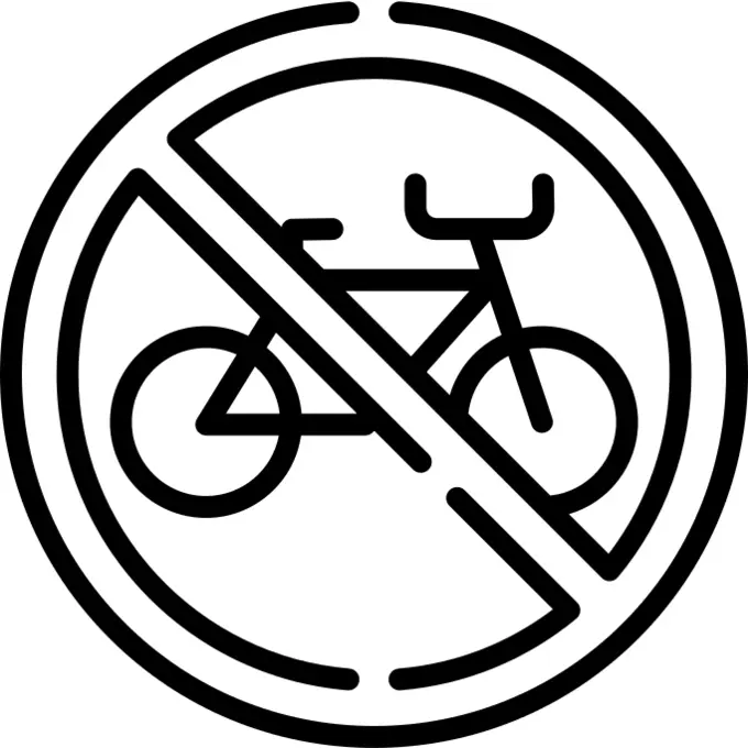 No bike