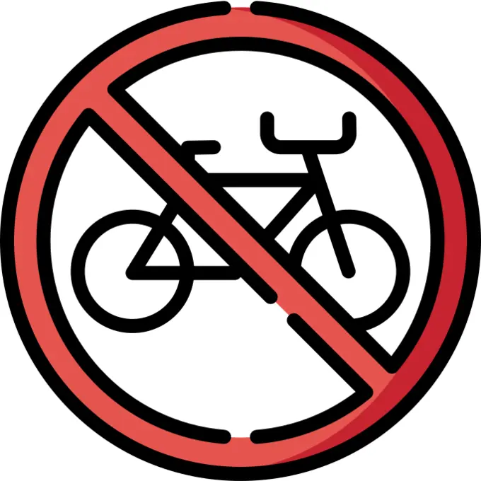 No bike