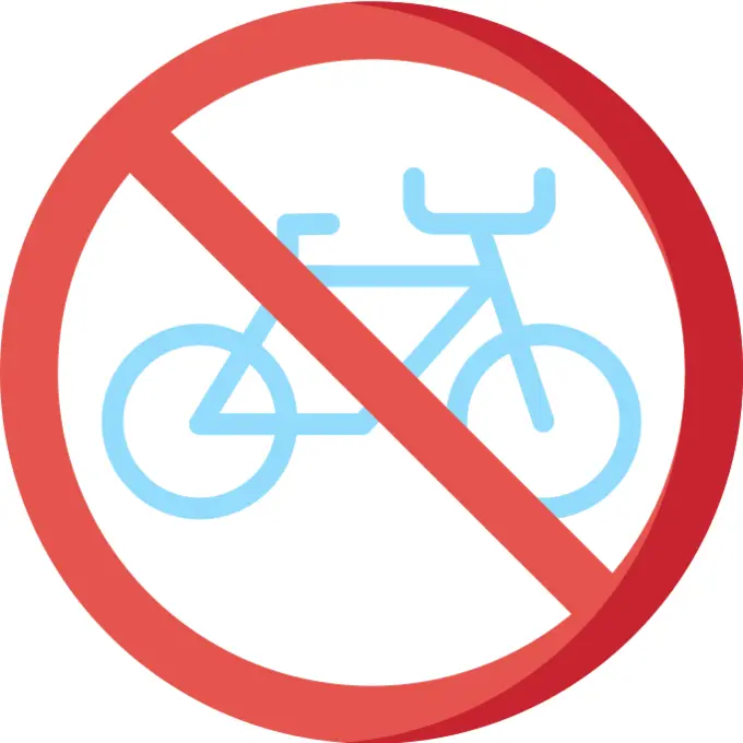 No bike