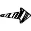 Right arrow sketch