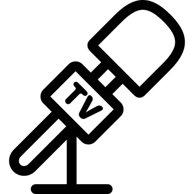 Television Microphone with Stand