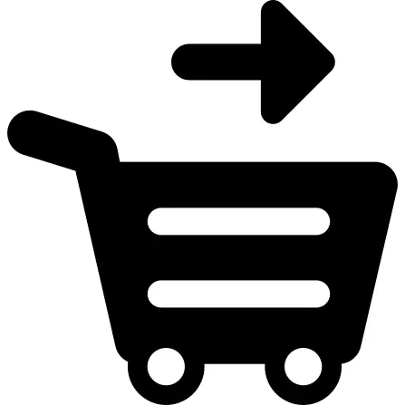 Shopping cart sign