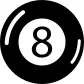 Eight ball billiards