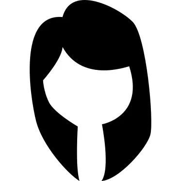 Female black hair
