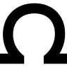 Omega sign
