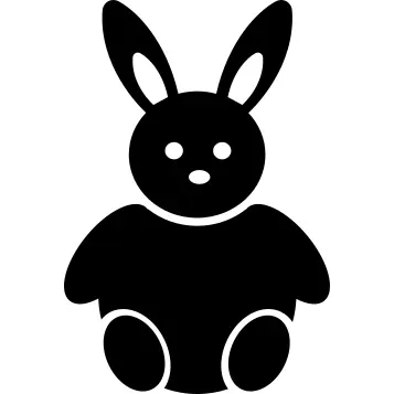 Bunny silhouette