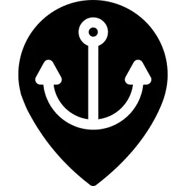 Port map marker point
