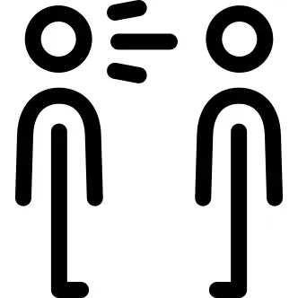 Man Screaming to Another