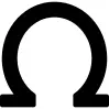 Omega sign