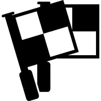 Checkered flags