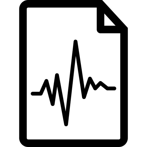 Document with irregular line