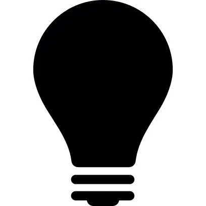 Light bulb turned off
