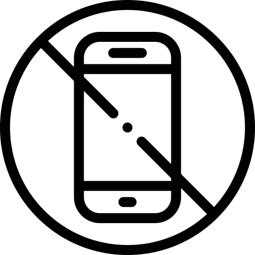 No phone