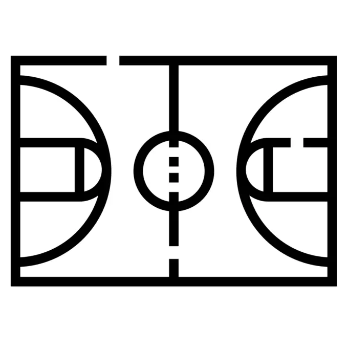 Basketball court