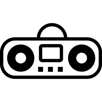 Boombox cartoon variant