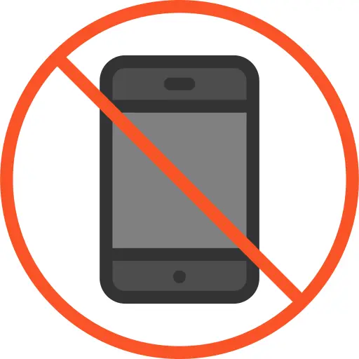 No phone