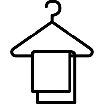 Hanger with Towel