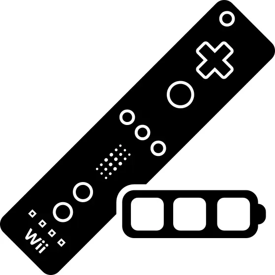 Wii full battery status symbol