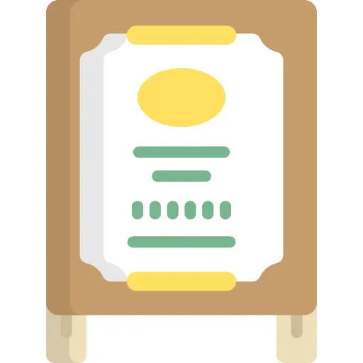 Daily specials board