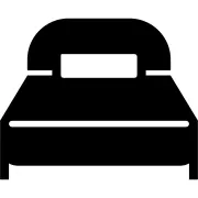 Big Bed with One Pillow