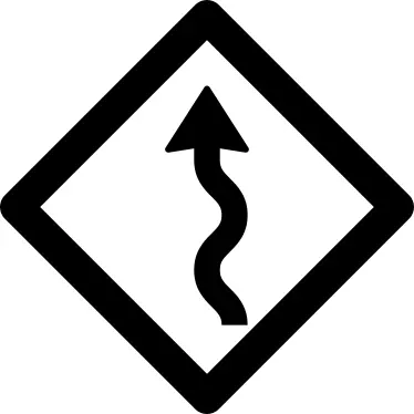 Curvy Road Ahead