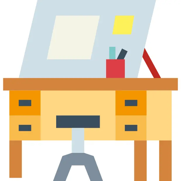 Drawing desk