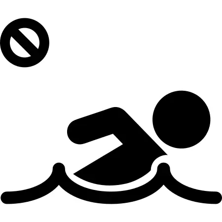 Swin at your own risk