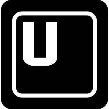 Key U of a keyboard