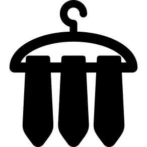 Ties On Hanger